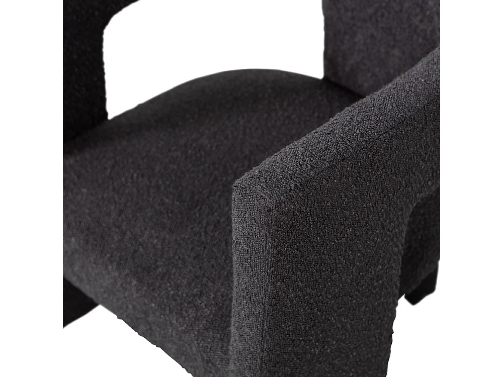 Fauteuil bouclé TIWA