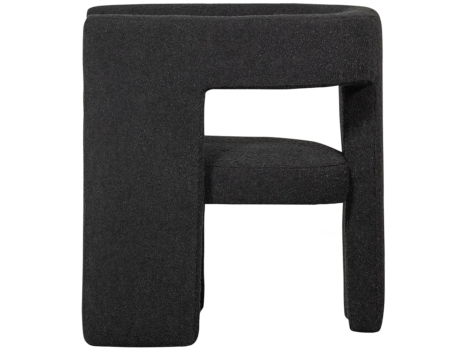 Fauteuil bouclé TIWA
