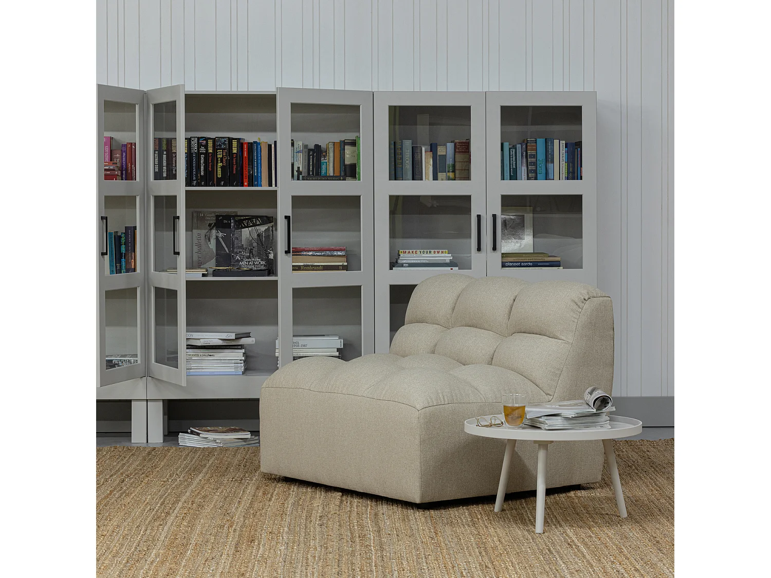 Fauteuil en tissu PEPPER
