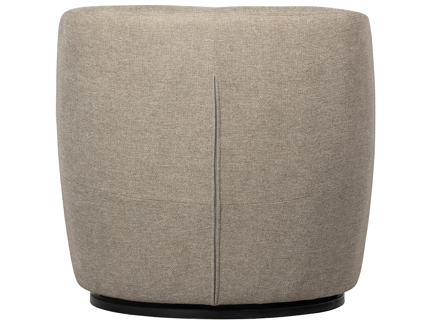 Fauteuil pivotant en tissu tissé SERRA