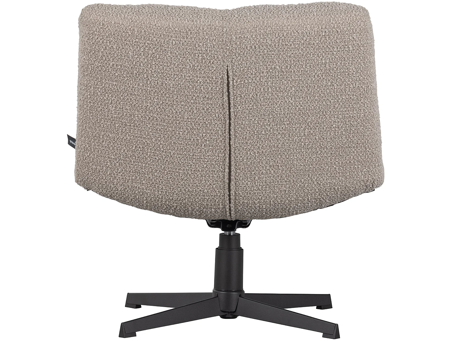 Fauteuil pivotant en bouclé VINNY