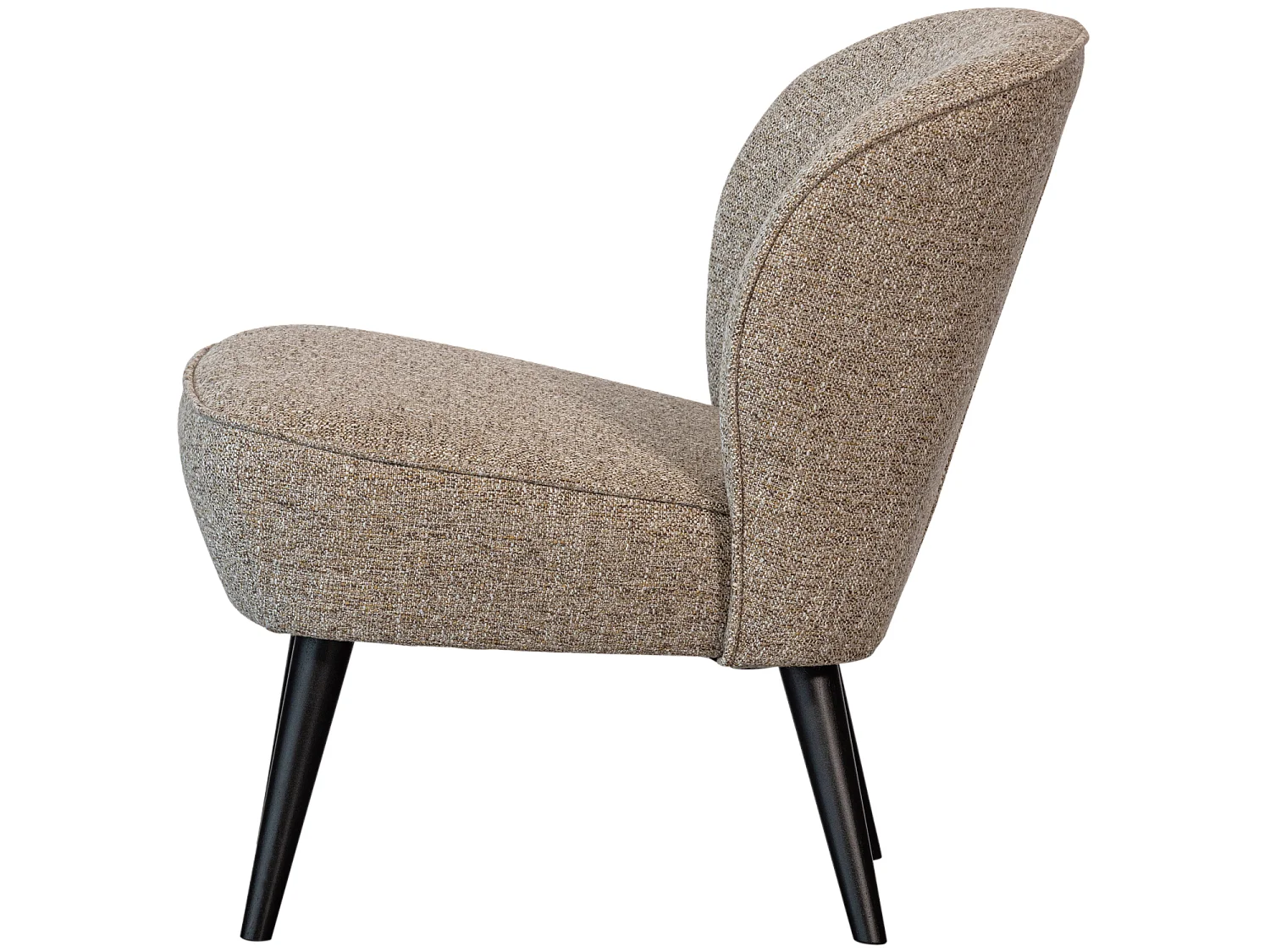 Fauteuil en polyester SARA