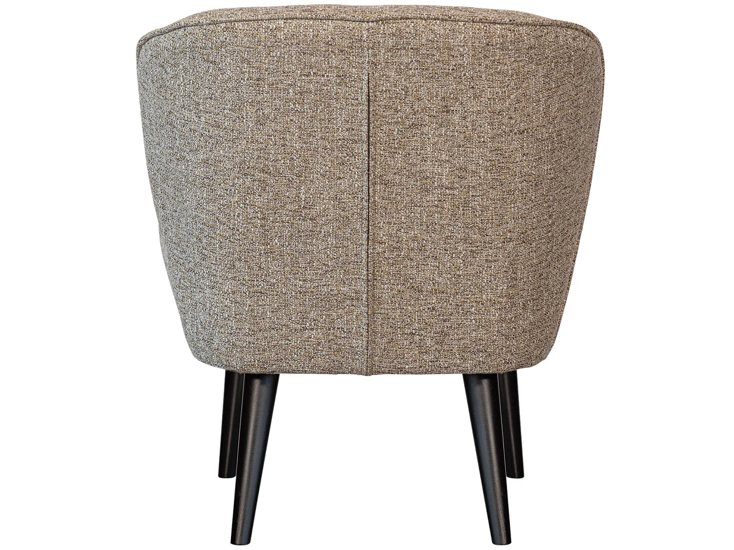Fauteuil en polyester SARA