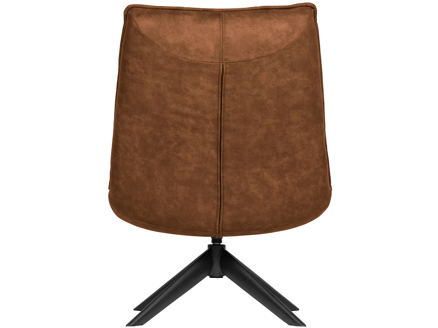 Fauteuil rotatif en aspect cuir JOUKE