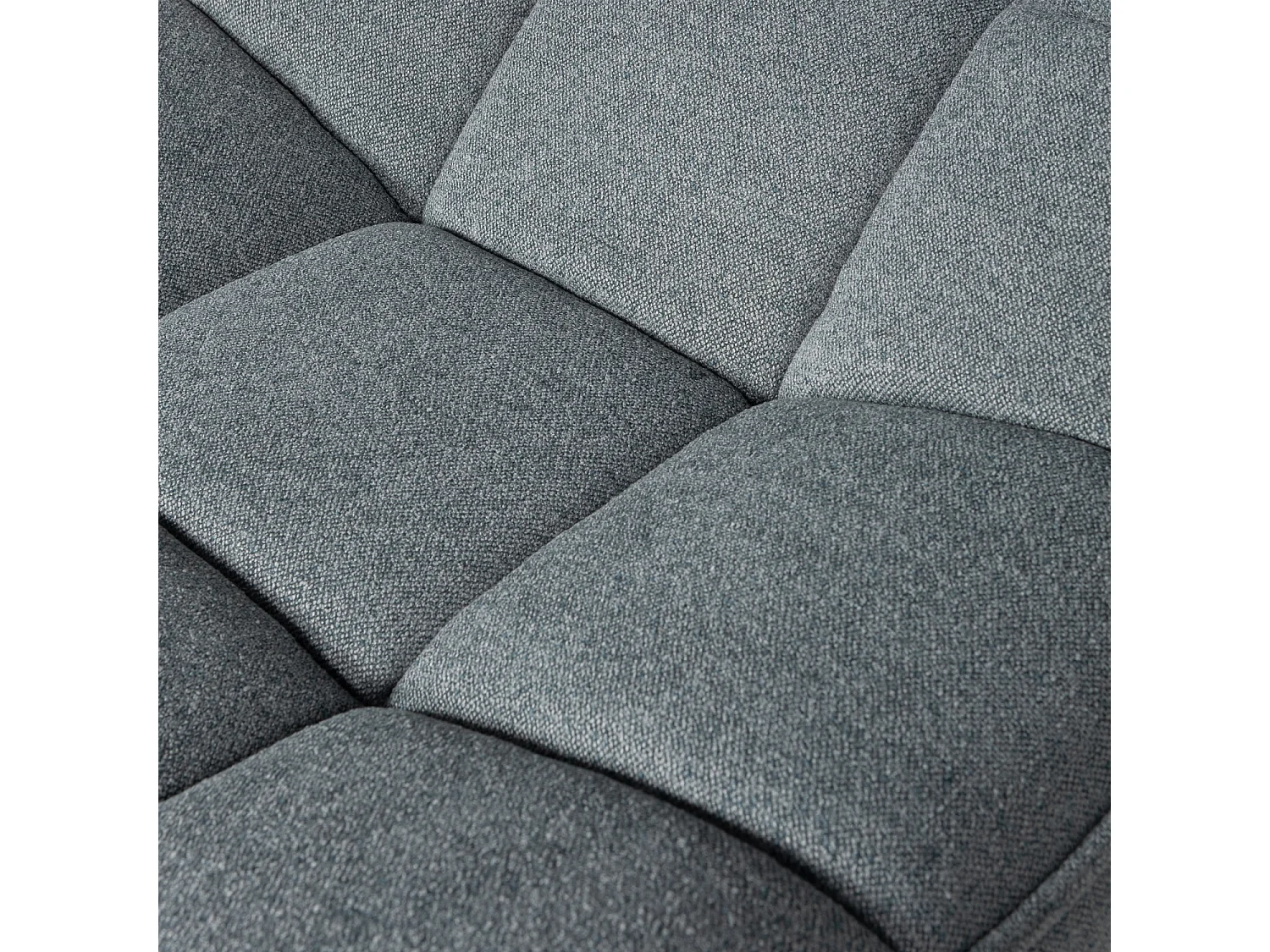Fauteuil pivotant en tissu tissé MAUDI