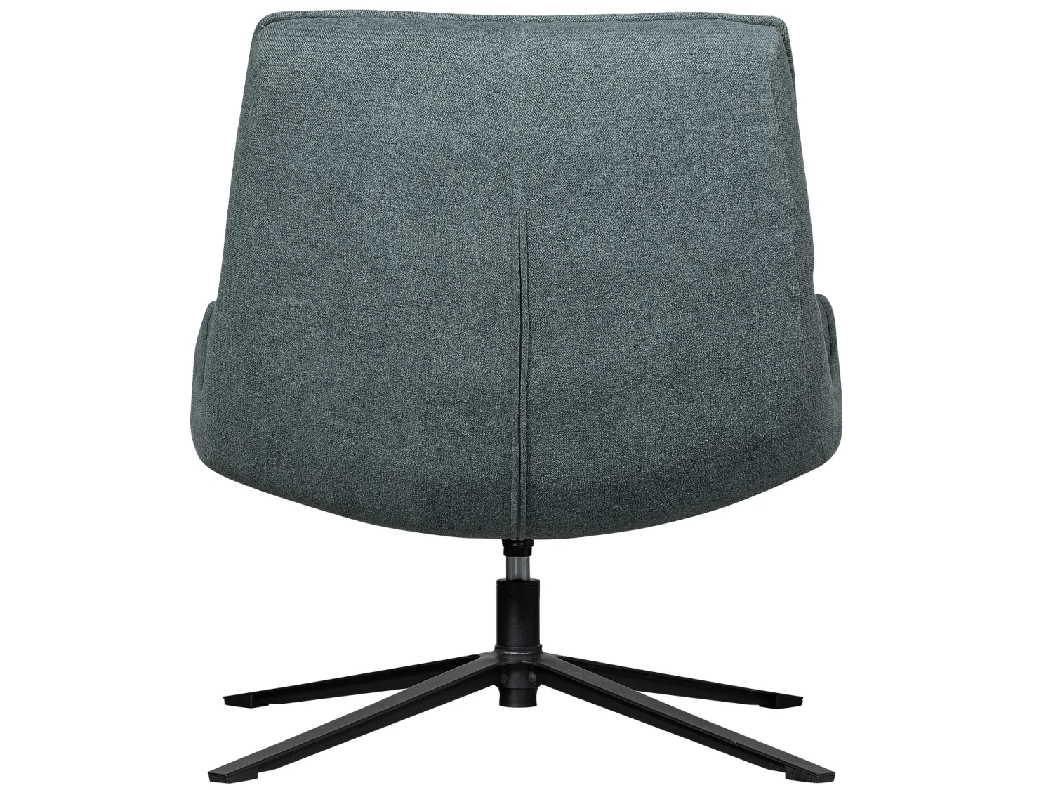 Fauteuil pivotant en tissu tissé MAUDI