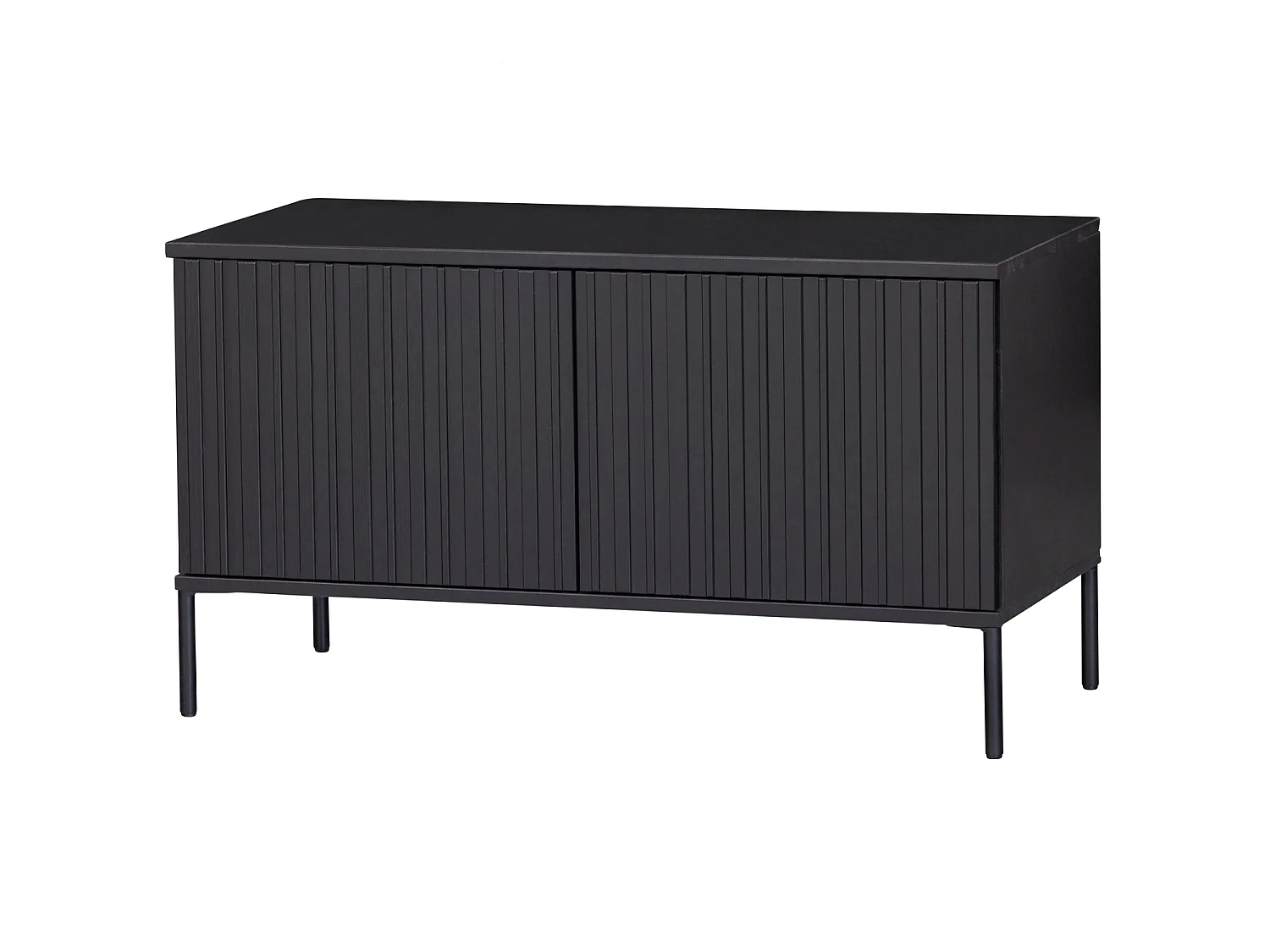 Meuble tv 2 portes en pin NEW GRAVURE