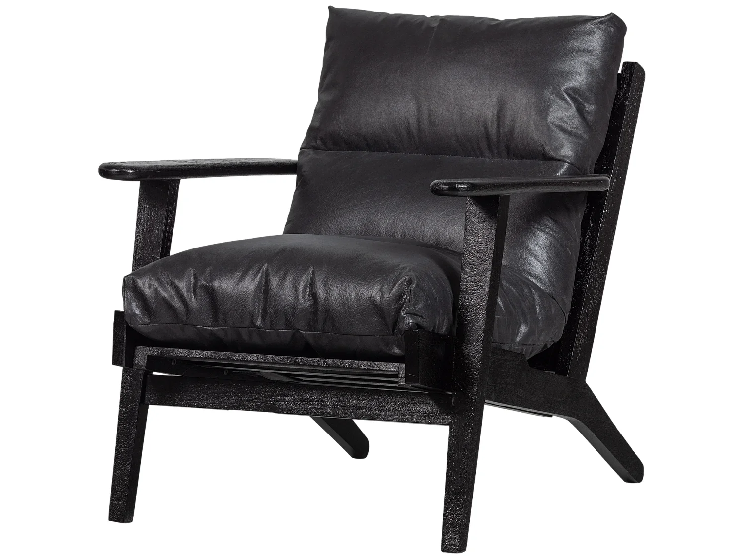 Fauteuil en cuir HOUSTON