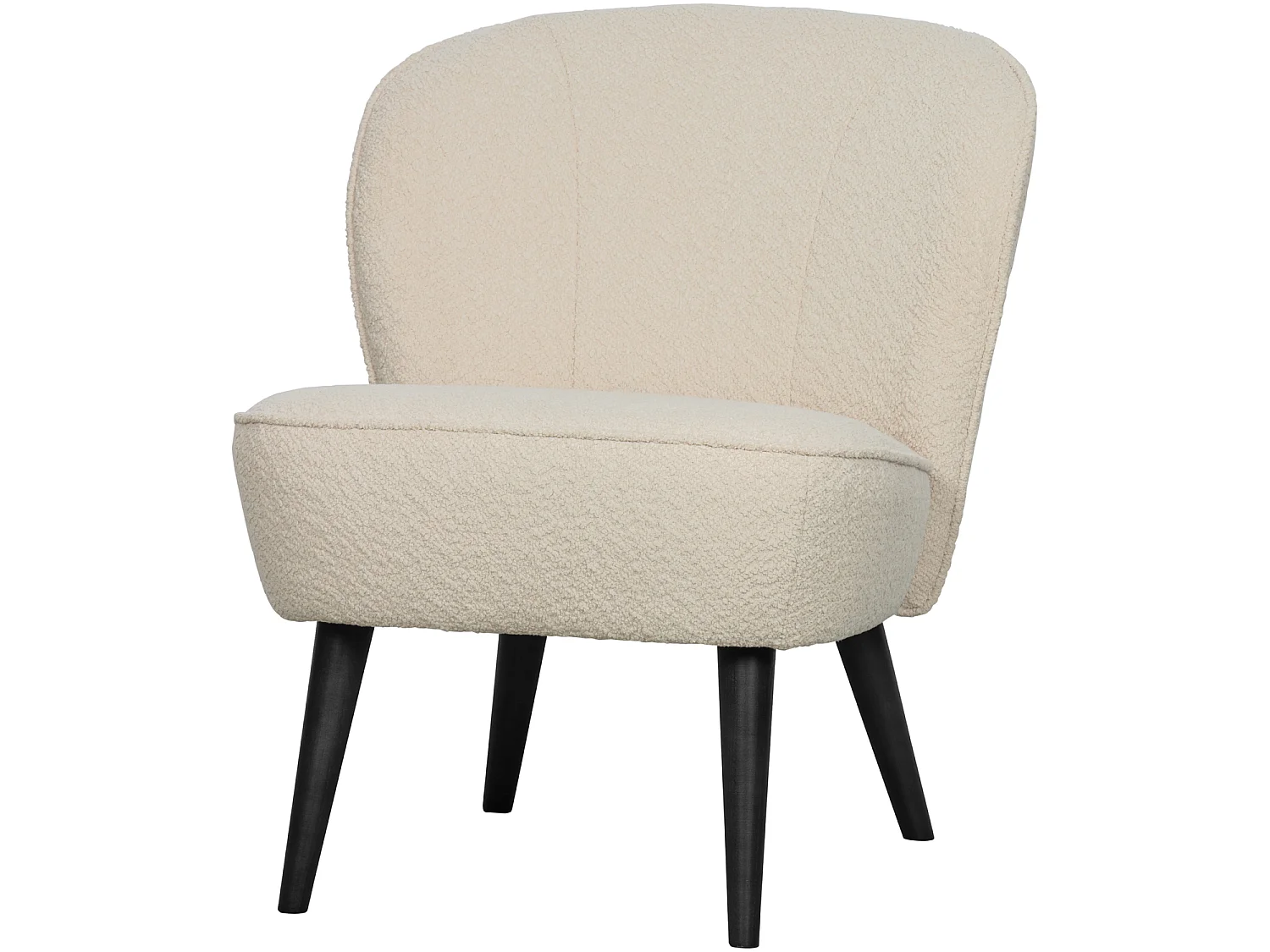 Fauteuil en bouclé SARA