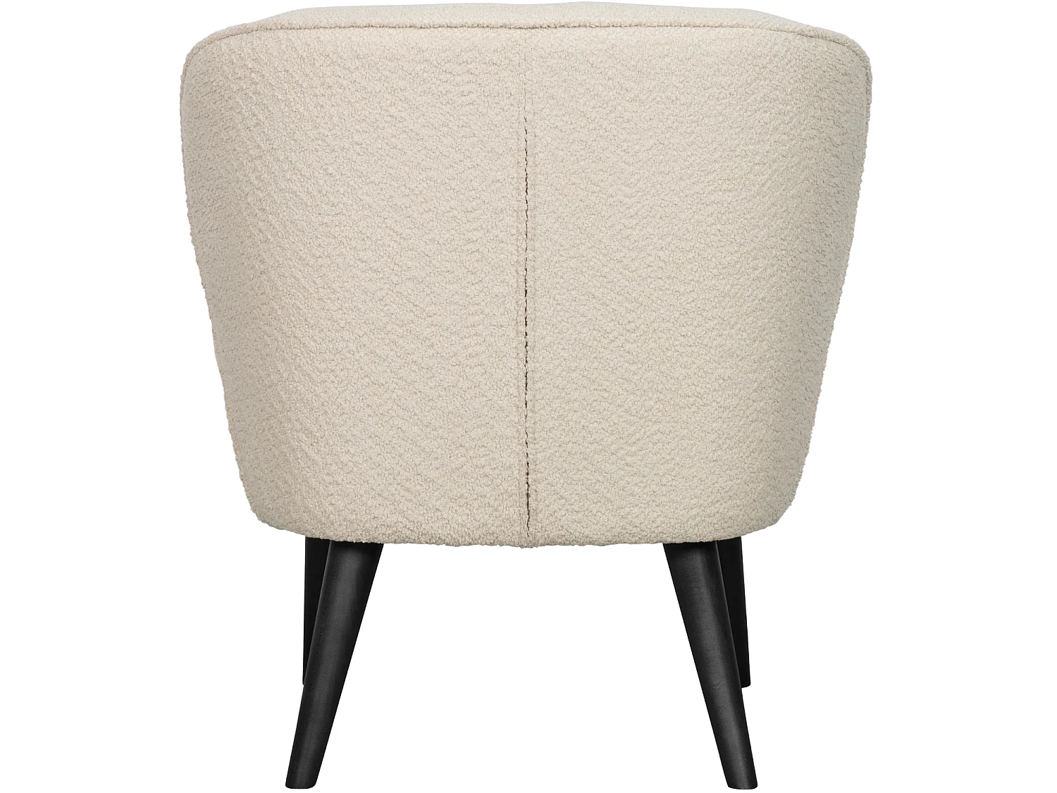 Fauteuil en bouclé SARA
