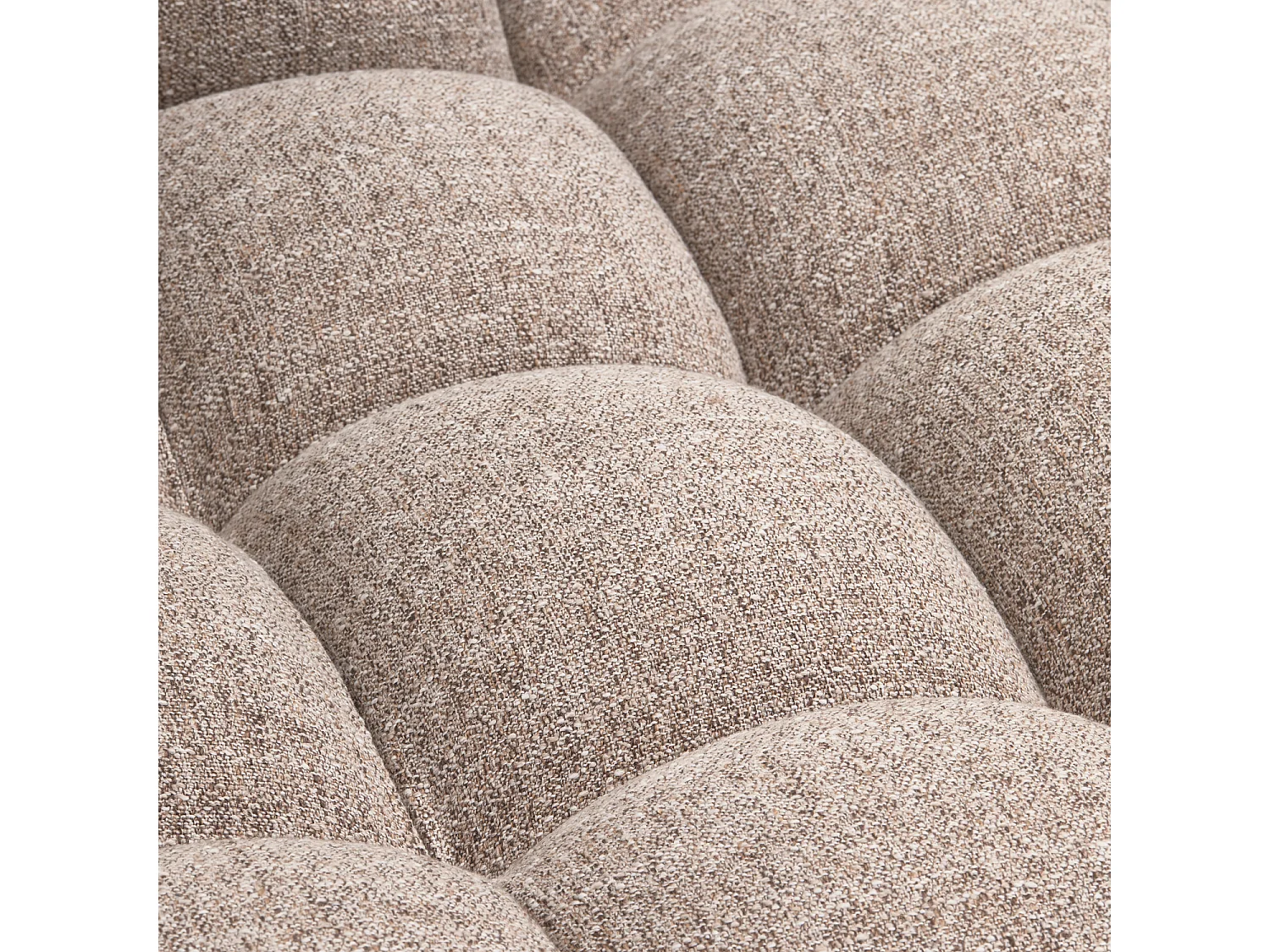 Canapé d'angle droit en tissu ALLURE