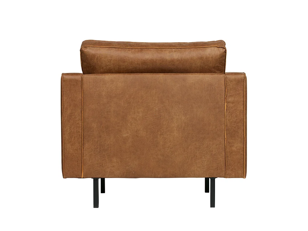 Fauteuil en similicuir recyclé RODEO CLASSIC