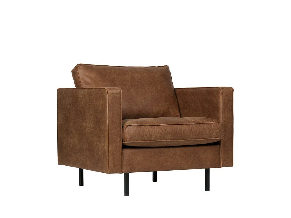 Fauteuil en similicuir recyclé RODEO CLASSIC