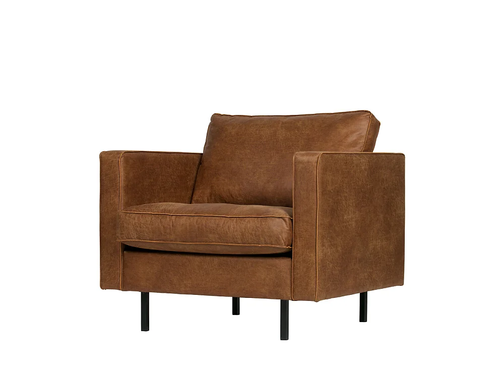Fauteuil en similicuir recyclé RODEO CLASSIC