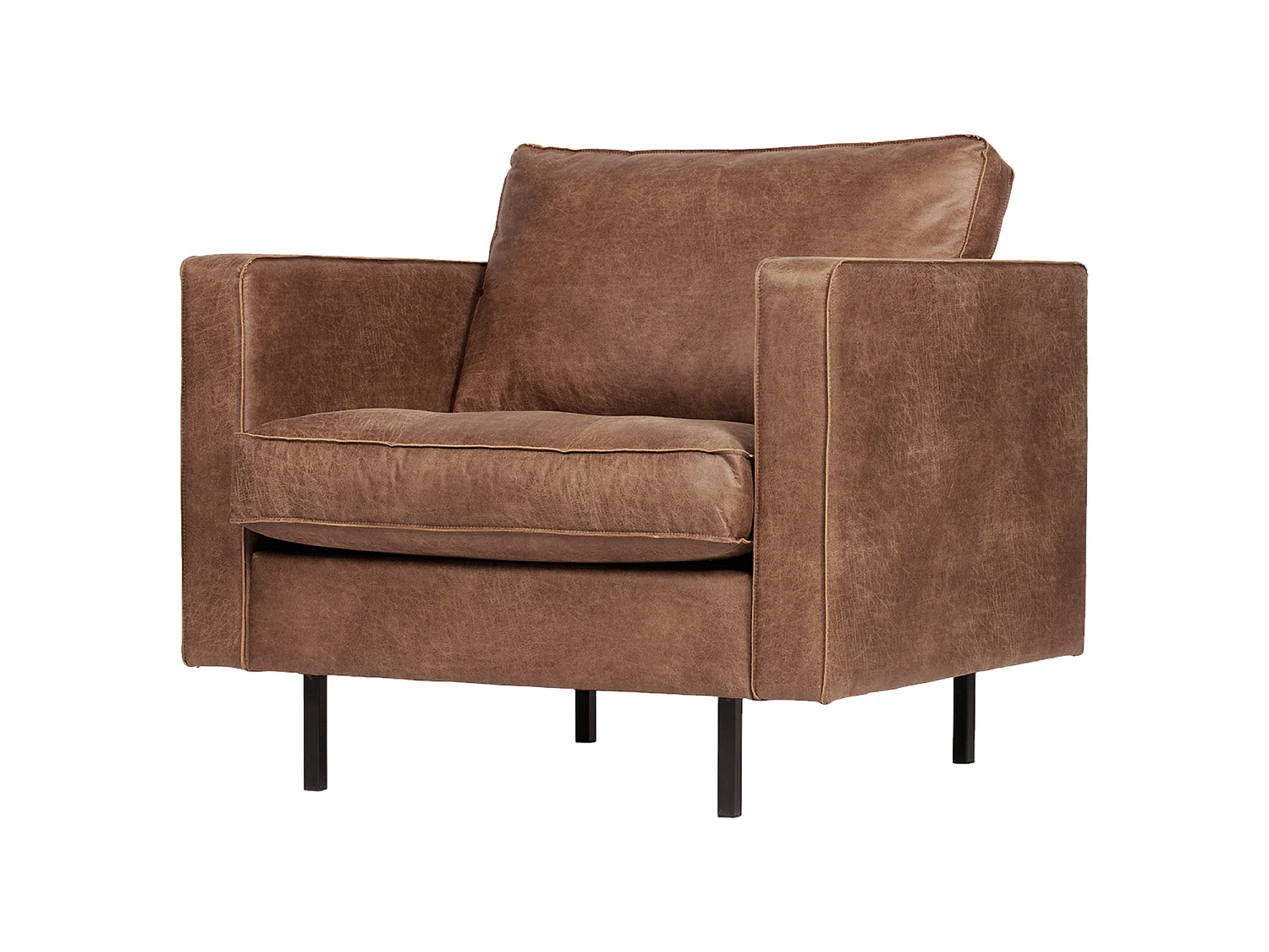Fauteuil en similicuir recyclé RODEO CLASSIC