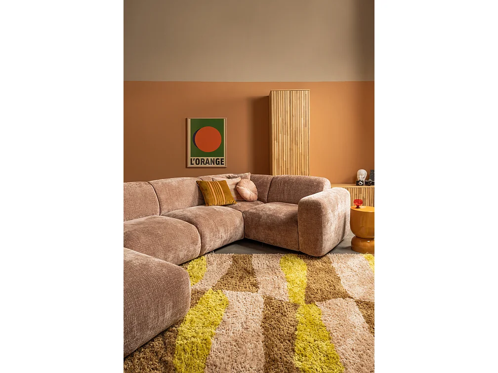 Tapis composé à laine et coton MUSA