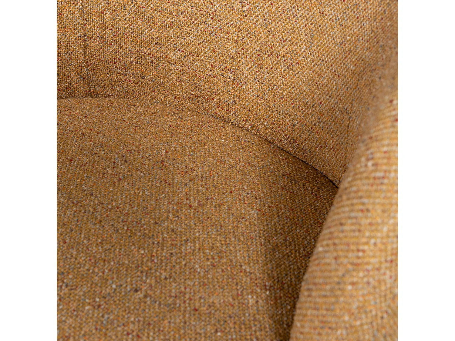 Fauteuil pivotant en tissu tissé SERRA