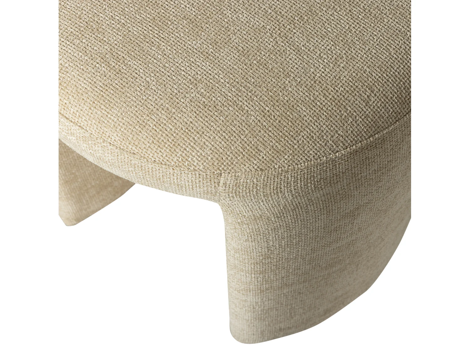 Tabouret en chenille CHARLIE