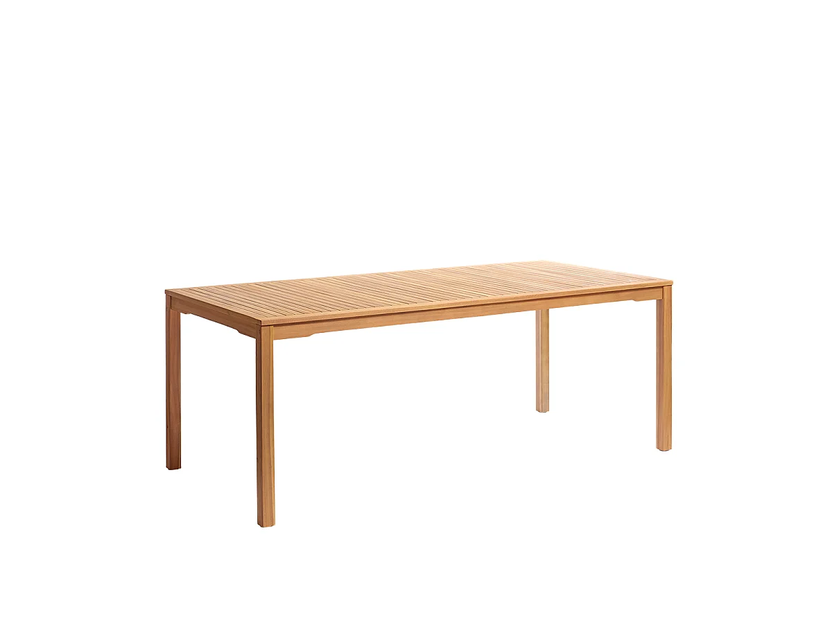 Table de jardin en acacia massif 200 cm