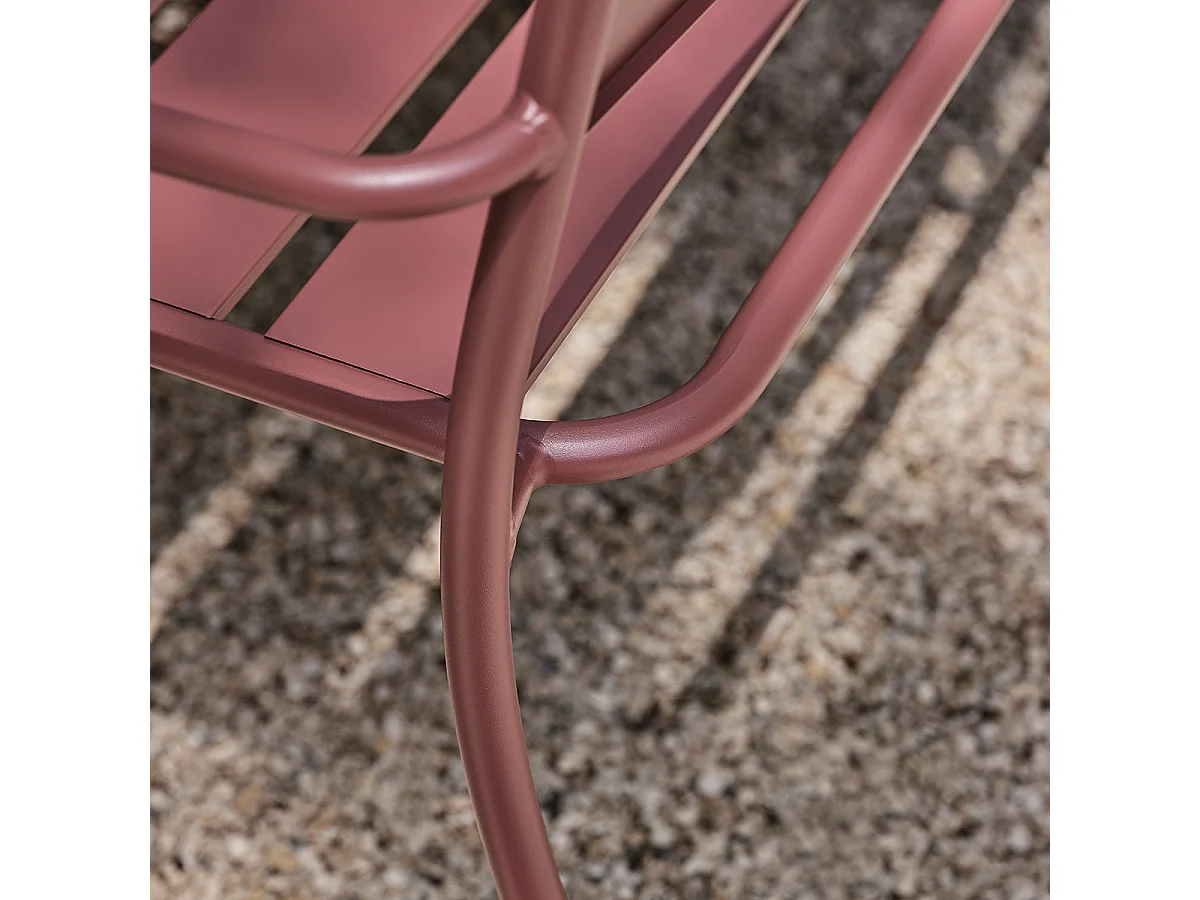 Banc de jardin en aluminium 2 places