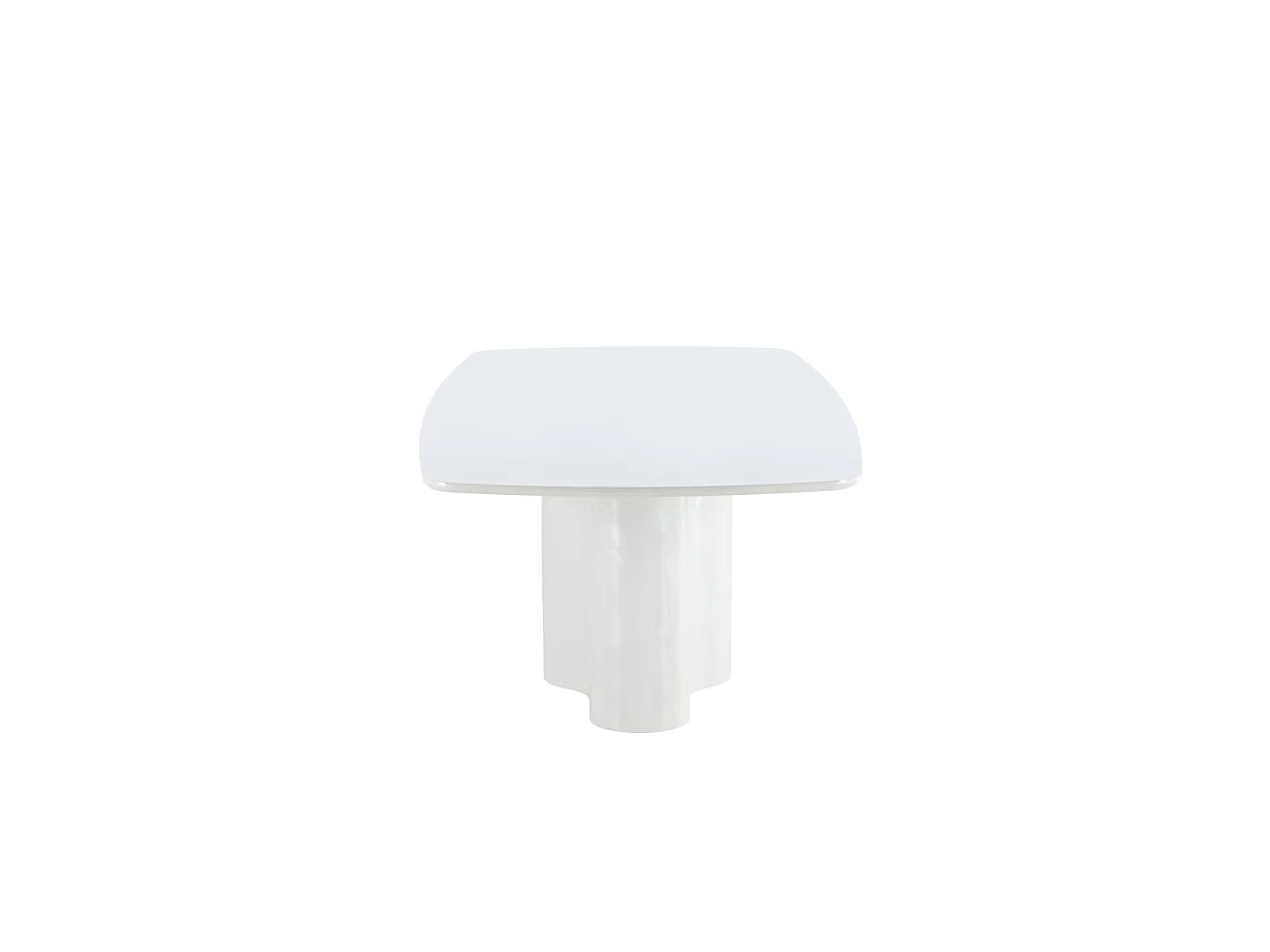 Table à Manger Design "Väddö" 220cm Blanc