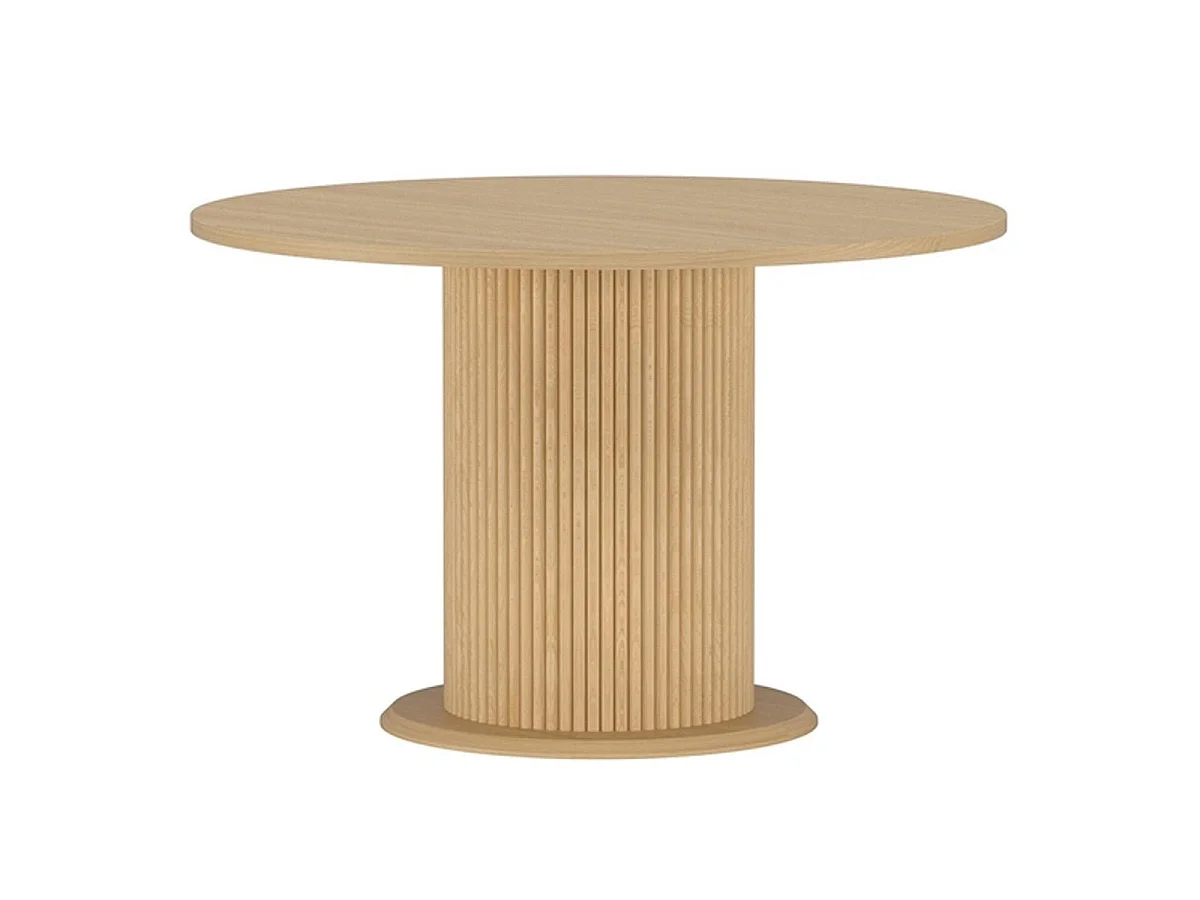 Table à Manger Design "Reko" 120cm Naturel