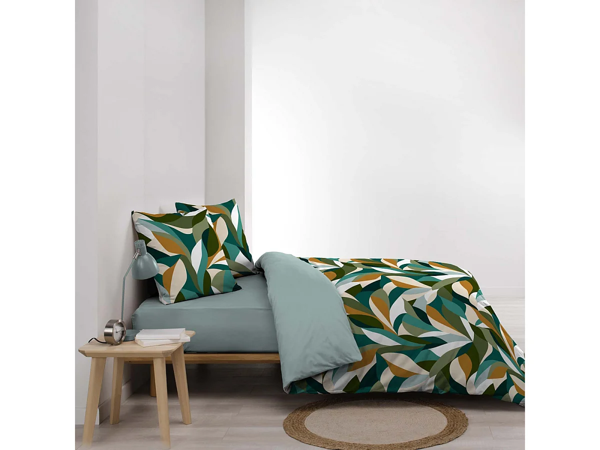 Parure de Lit 3 Pièces "Swan" 240x220cm Multicolore