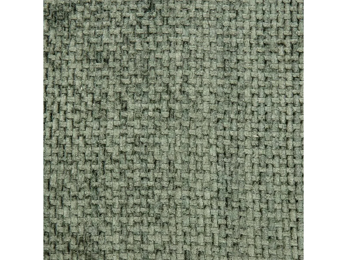 Tabouret d'Appoint Chenille "Spolo" 39cm Vert Cèdre