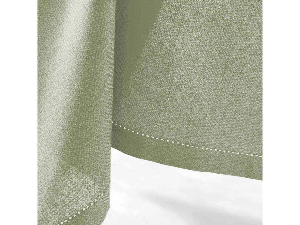 Nappe de Table Uni "Charline" 140x240cm Kaki