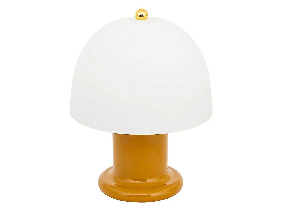 Lampe à Poser LED "Rick" 21cm Jaune