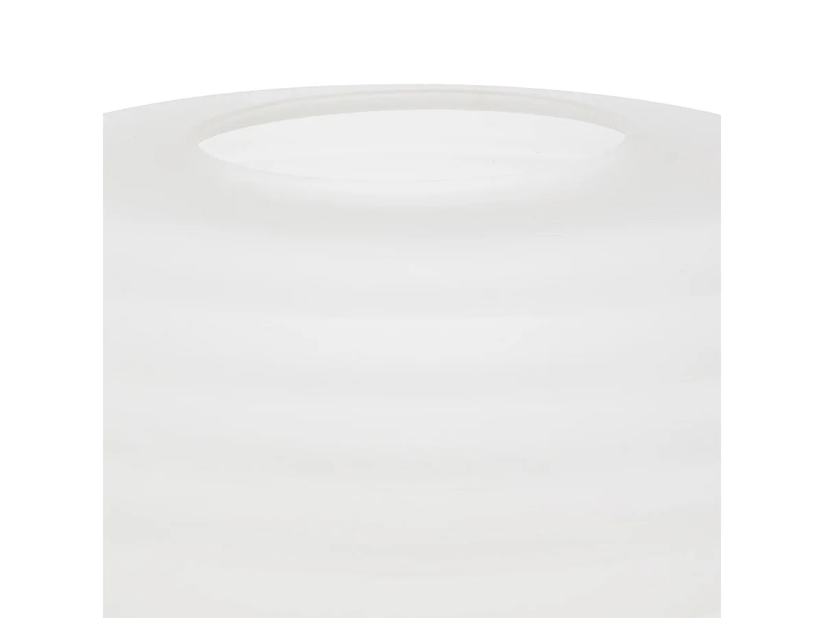 Lampe à Poser en Verre "Asti" 36cm Rose