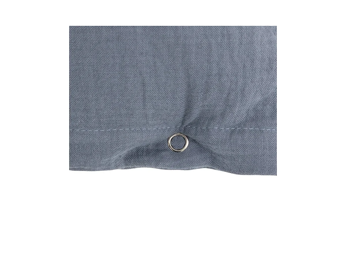 Coussin Déco "Lili" 30x50cm Bleu Gris