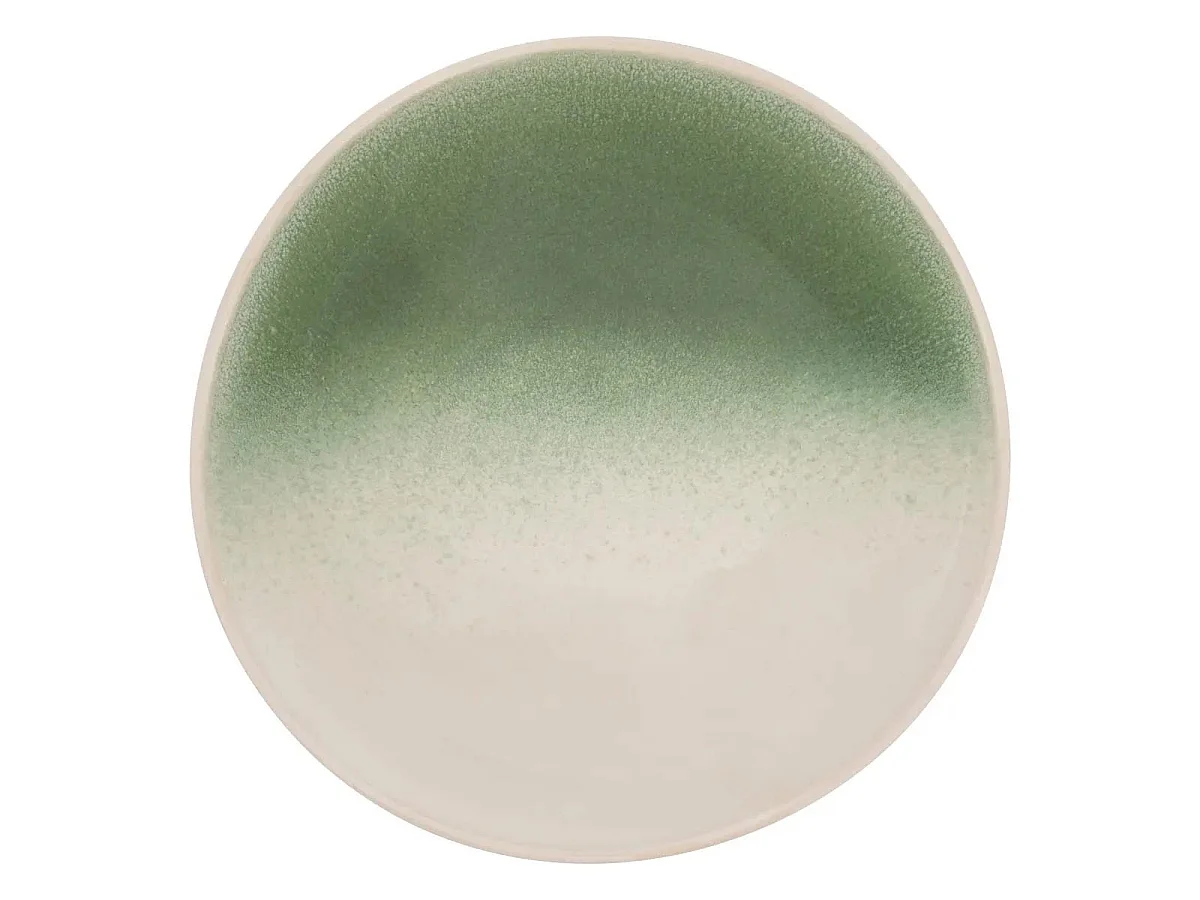 Lot de 6 Assiettes Creuses "Mala" 19cm Vert