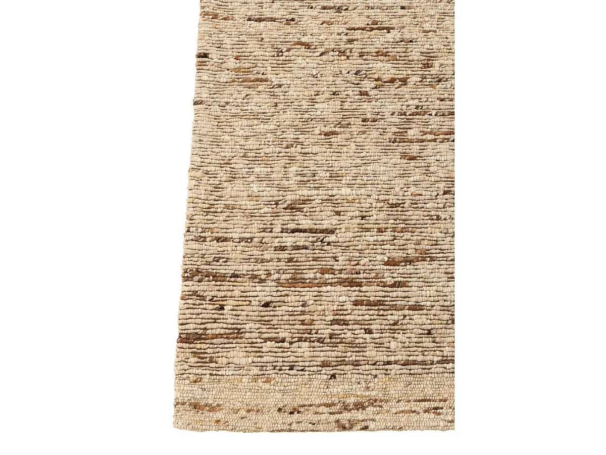 Tapis Tissé en Laine "Wild" 160x230cm Écru