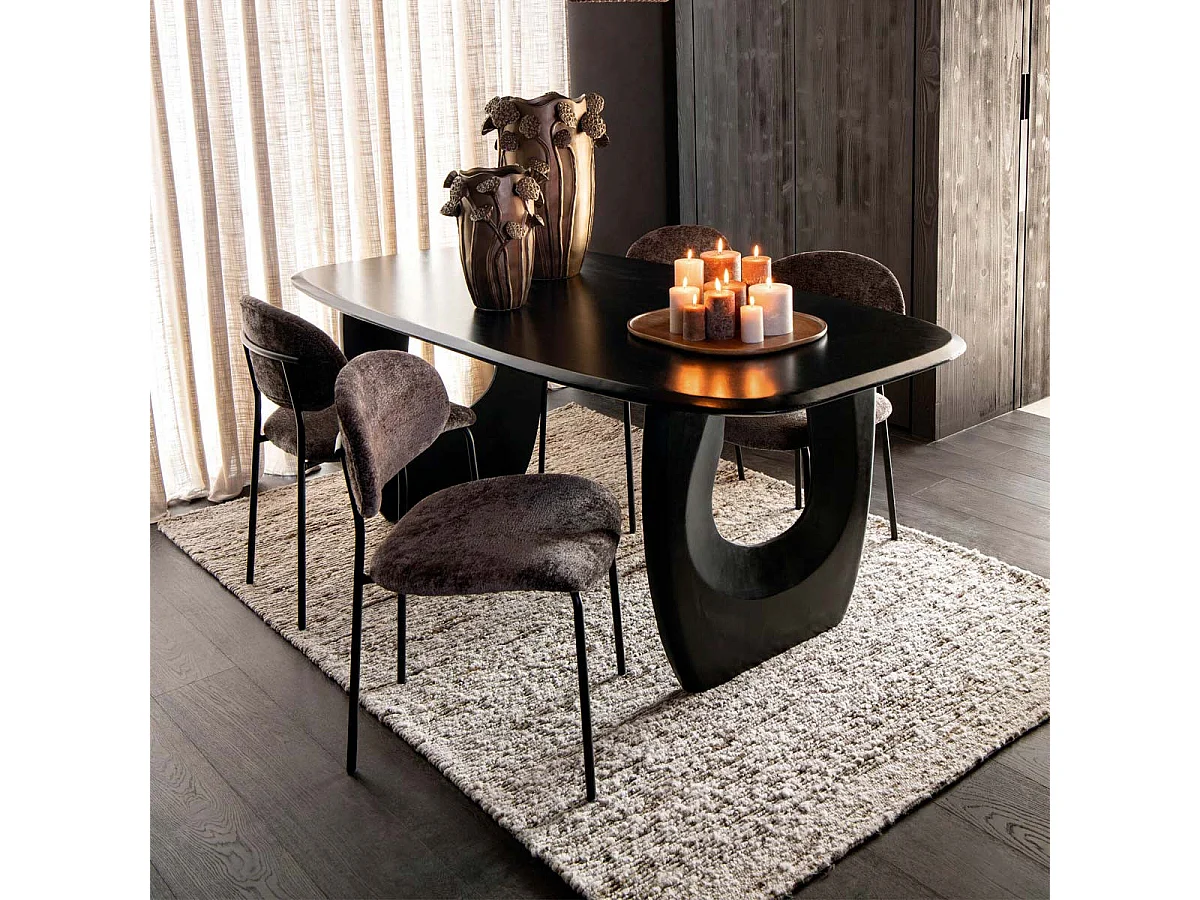 Tapis Tissé en Laine "Wild" 160x230cm Écru