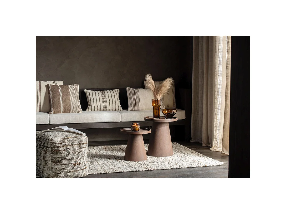 Tapis Tissé en Laine "Wild" 160x230cm Écru