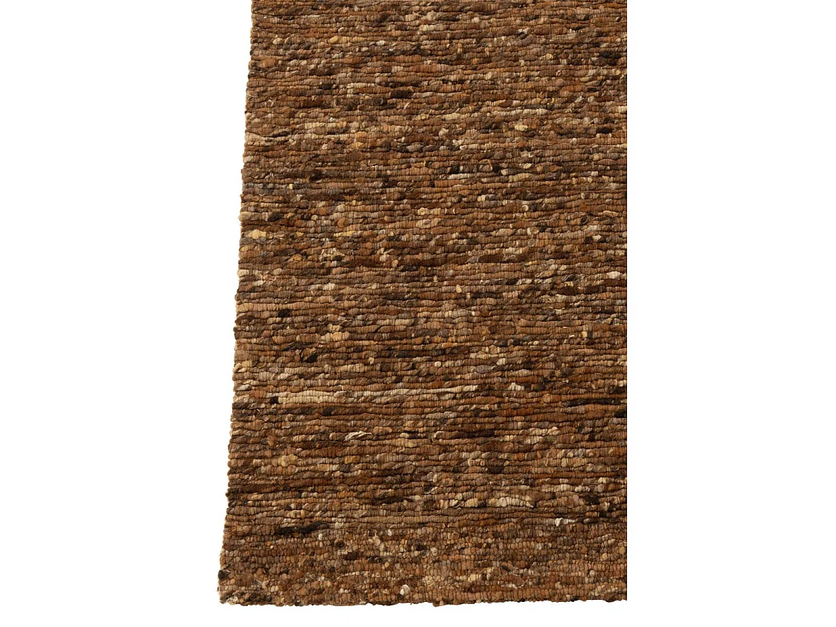 Tapis Tissé en Laine "Wild" 160x230cm Marron