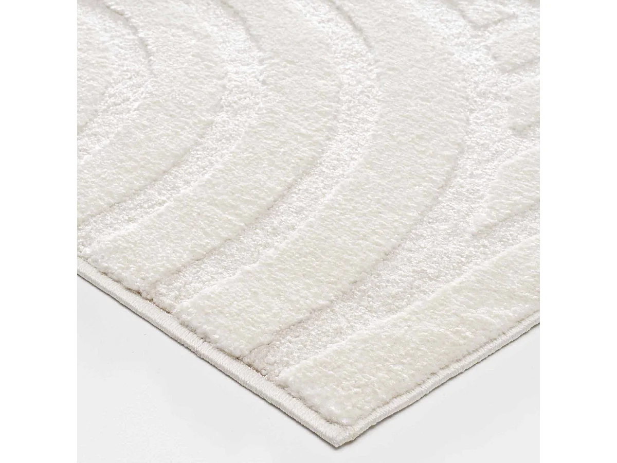 Tapis Déco en Relief "Maximus" 160x230cm Naturel