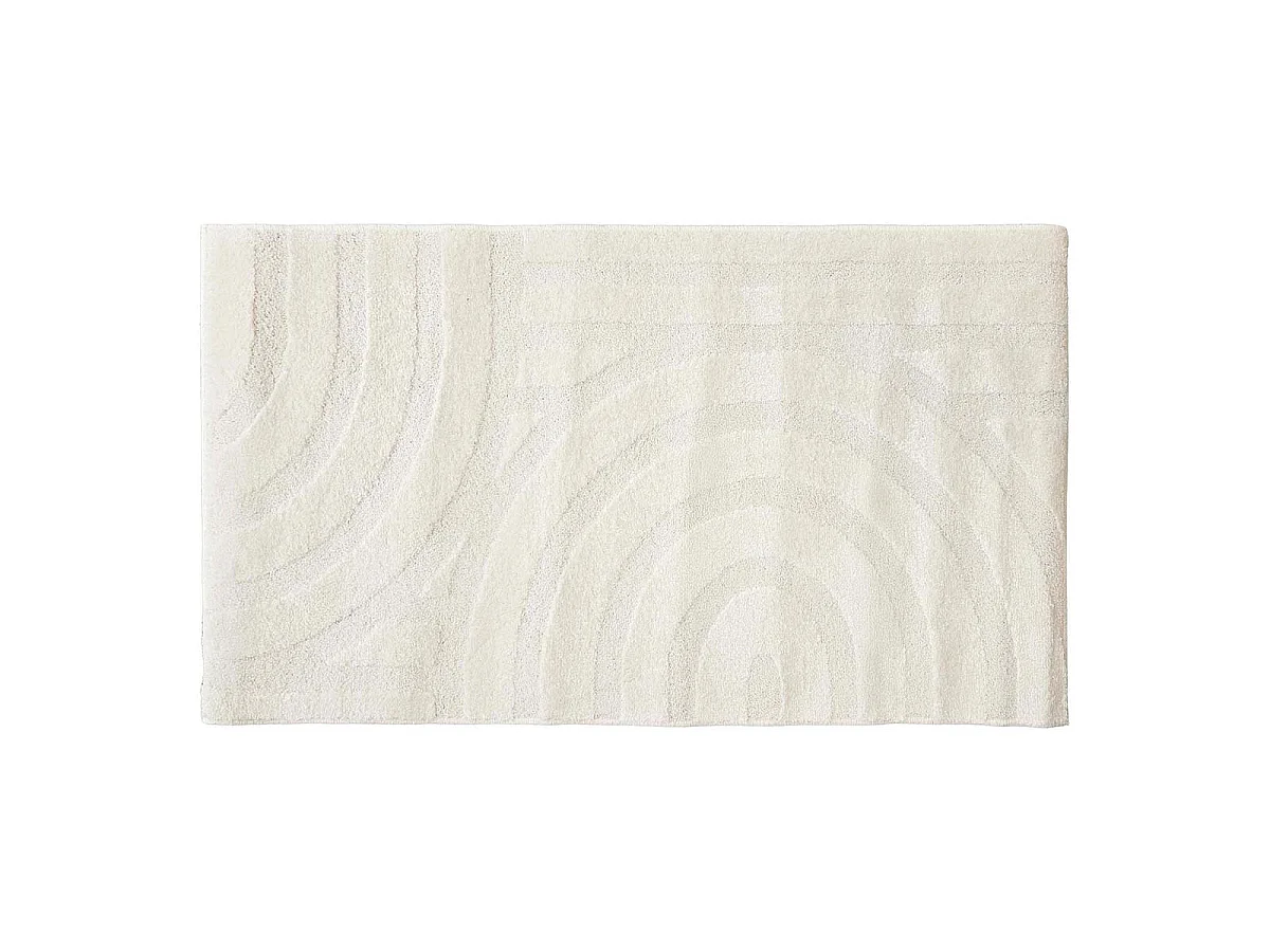 Tapis Déco en Relief "Maximus" 60x110cm Naturel