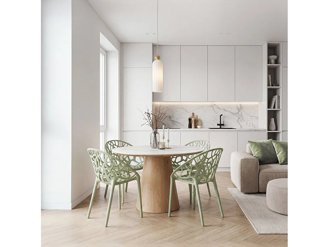 Silla de jardín de Plástico Verde 79 x 58- Rhona