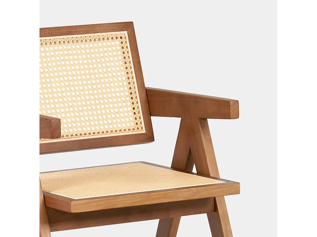 Silla de comedor de Madera Nogal 80 x 51- Nelha