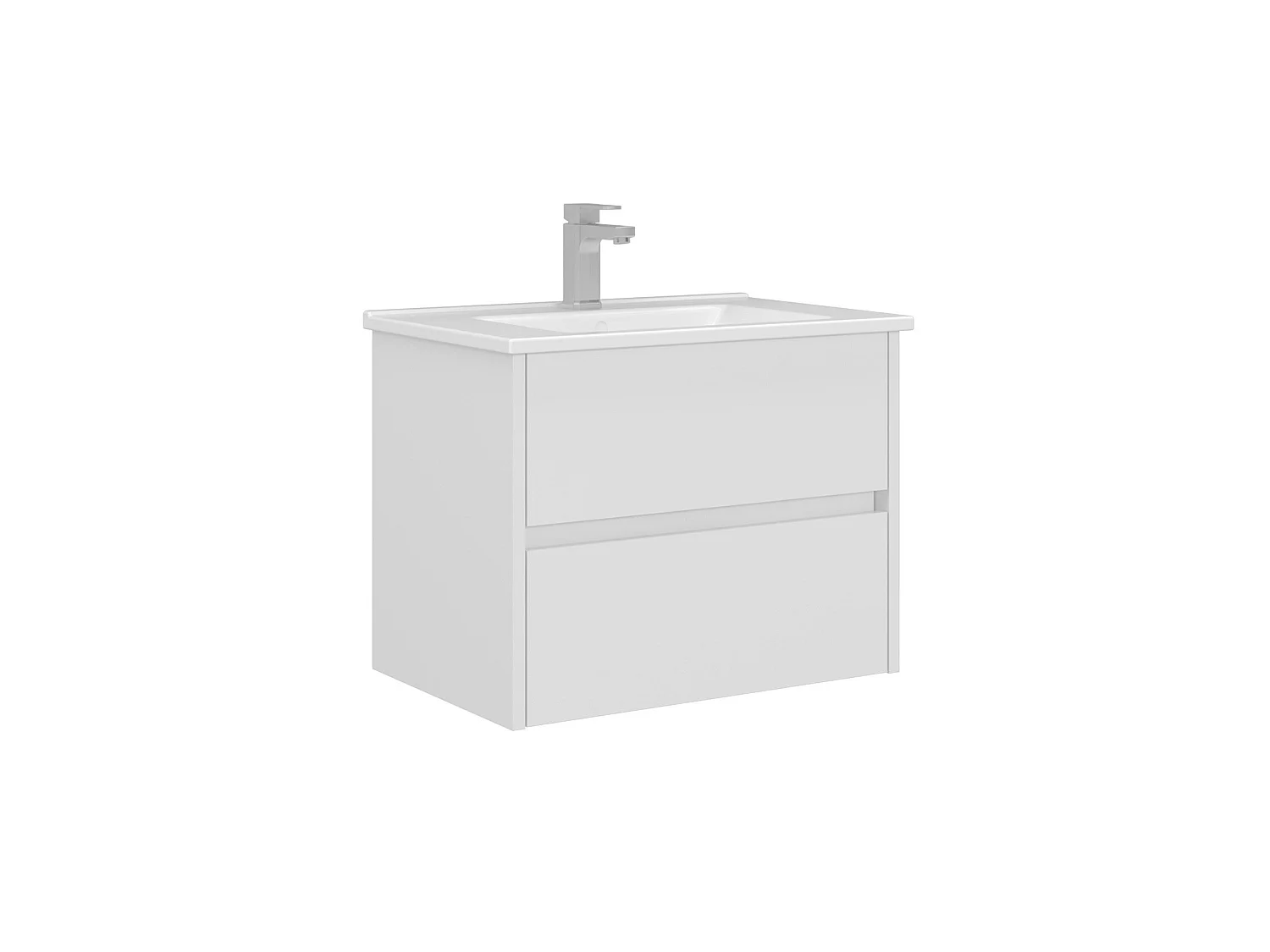 Meuble Vasque "Arno 65" - 65 x 45 x 52 cm - White