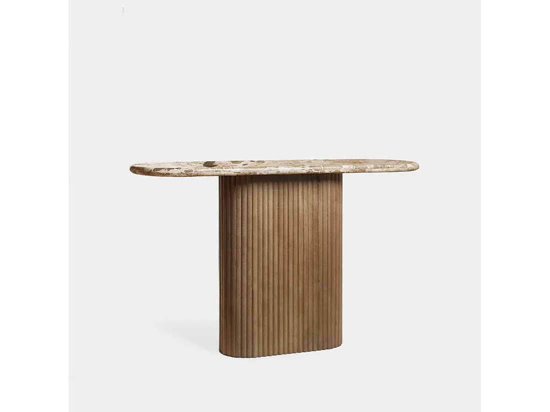 Console en marbre 122x75 cm-Veyra
