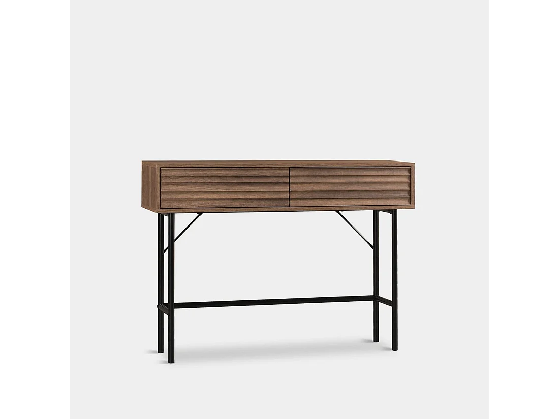 Consola de Madera Nogal 81 cm x 110 cm- Evoke