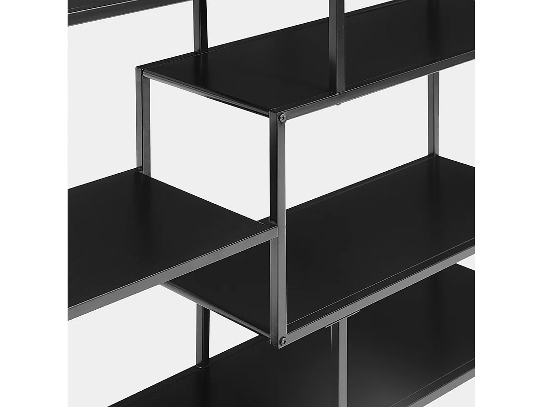 Estantería baja de Metal Negro 78 x 114- Ewan