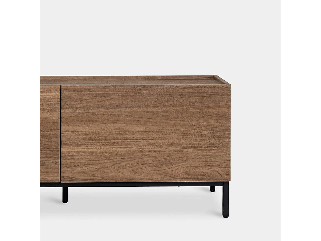 Mueble TV de Madera Nogal 50 cm x 180 cm- Peyton