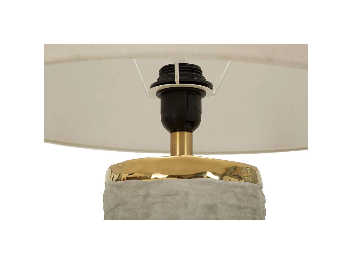 Lampe à Poser en Céramique "Lima" 73cm Gris