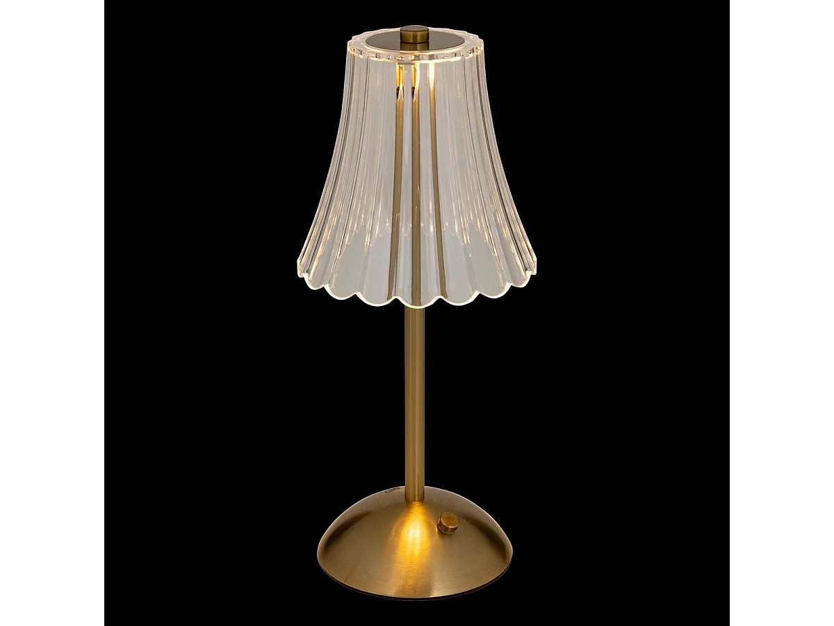 Lampe à Poser Tactile à LED "Aneth" 30cm Doré