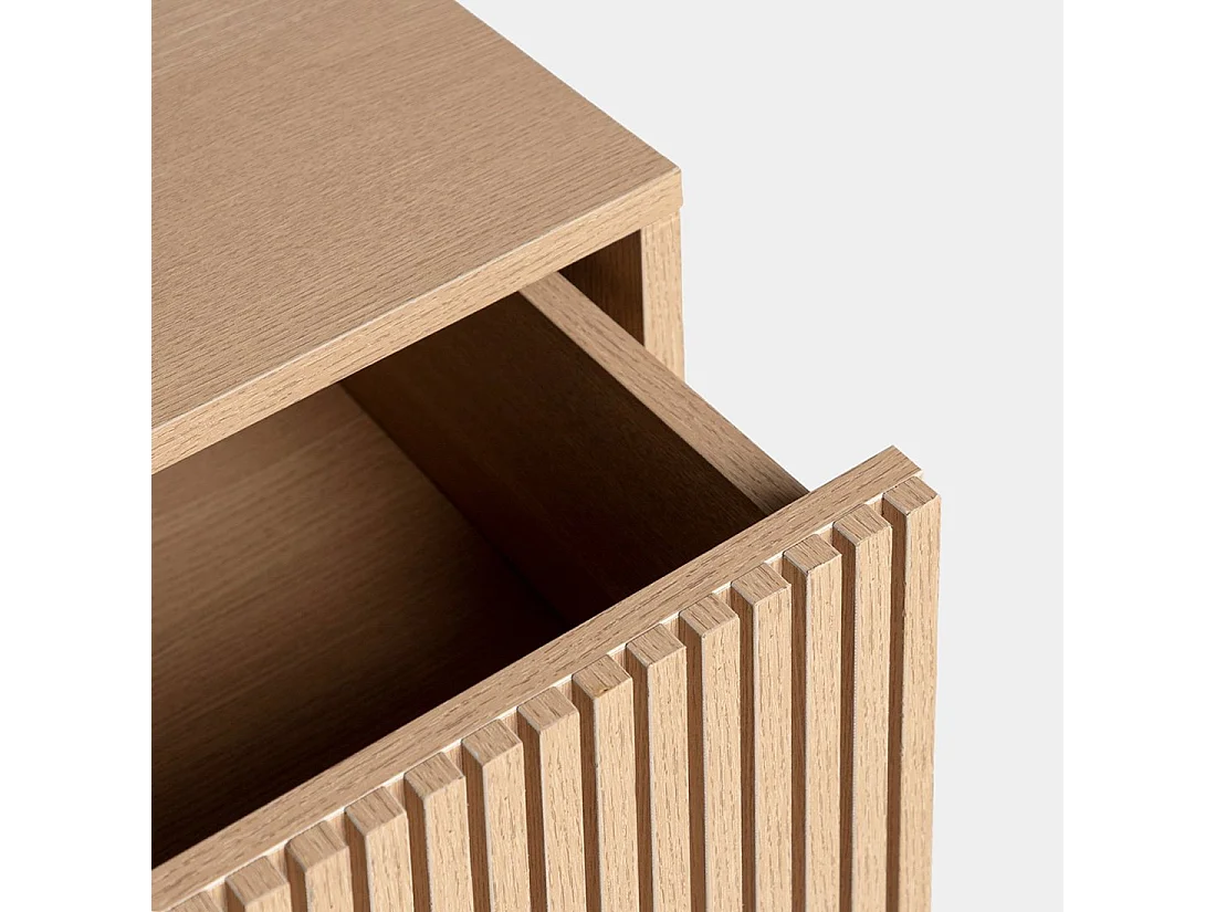 Cómoda doble de Madera Natural 77 x 120- Saven
