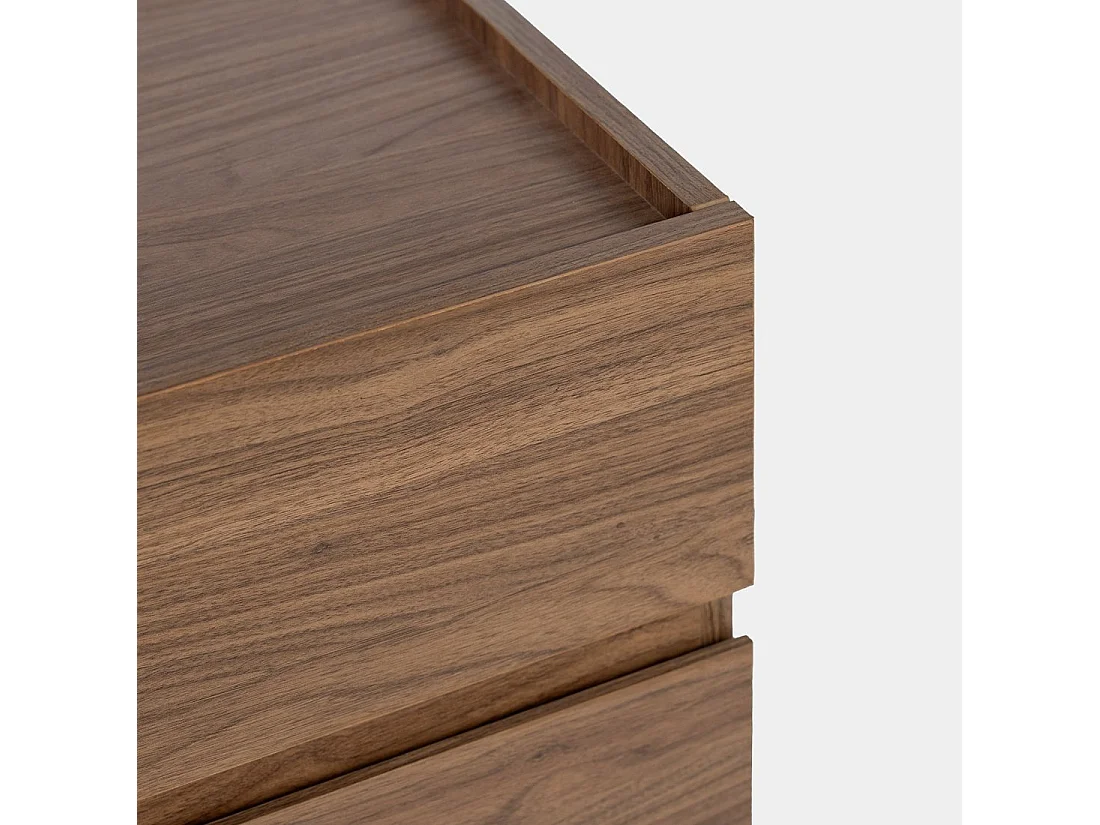 Cómoda doble de Madera Nogal 80 x 120- Peyton